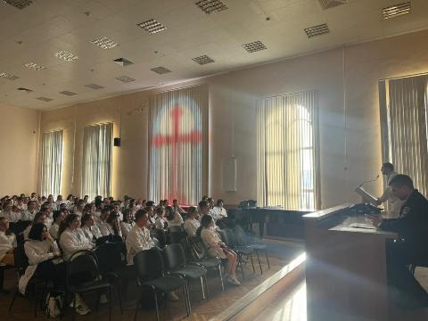 Профилактическое мероприятие прошло в Кубанском государственном медицинском университете