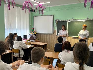 Специалисты краевой наркологии провели очередное профилактическое мероприятие «Кубань вне зависимости» для учащихся школы № 66 города Краснодара.